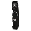 Coleira Doco Nylon Signature Preta Para Cães P - 1 Unidade