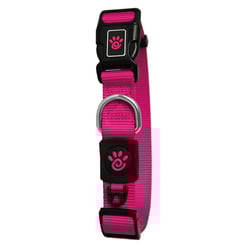 Coleira Doco Signature Nylon Rosa Para Cães Tamanho P - 1 Unidade