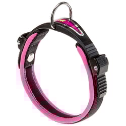 Coleira Ferplast Ergofluo C Para Cães Rosa - 1 Unidade - Tamanho 1