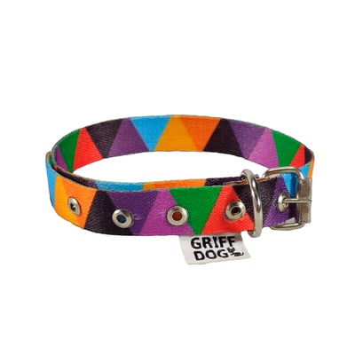 Coleira Griff Dog Poliéster Tamanho 4 Para Cachorros - Cores Sortidas