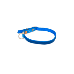 Coleira Veludo Lisa Mini Santa Fé Pet Azul Nº 00 Para Gatos - 1 Unidade