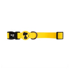 Coleira Zooz Pets Snoopy Neoprene Yellow Para Cachorros - Tamanho M