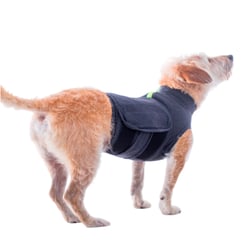 Colete Calmpet Cinza Para Cachorros