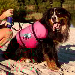 Colete Salva Vidas Pet Vest Ativa Rosa P - 1 Unidade