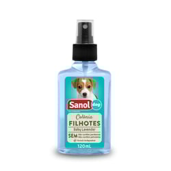 Colônia Baby Lavender Sanol Dog Para Filhotes - 120Ml