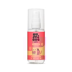 Colônia Floral Au.Migos Pets Para Cães E Gatos Adultos - 60Ml