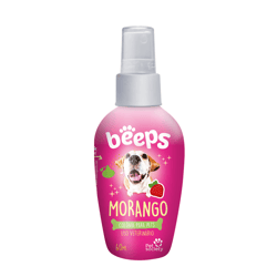 Colônia Pet Society Beeps Morango 60Ml - 1 Unidade