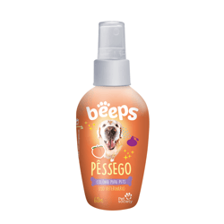 Colônia Pet Society Beeps Pêssego 60Ml Para Cachorros