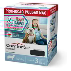 Combo Antipulgas Comfortis Elanco Para Cães De 18Kg A 27Kg - 1 Unidade