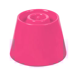 Comedouro Alto E Lento Pet Games Dog Eat Rosa Para Cães - 1 Unidade - Tamanho P