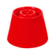 Comedouro Alto E Lento Pet Games Dog Eat Vermelho Para Cães - 1 Unidade - Tamanho P - Tamanho P