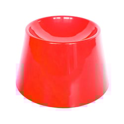 Comedouro Alto Vermelho Pet Games Cat Eat Para Gatos - 1 Unidade