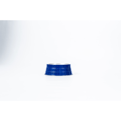 Comedouro Alumínio Pesado Nf Pet 600Ml Azul Pequeno Para Cachorros