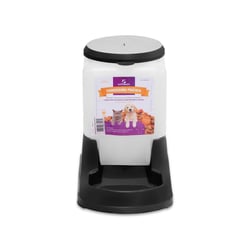 Comedouro Alvorada Prático Auto Preto Para Cães E Gatos - 3,0L