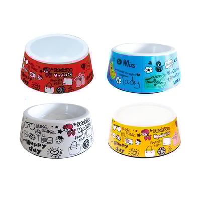 Comedouro American Pets Funny Para Cães - Cores Sortidas - 1 Unidade - Tamanho P