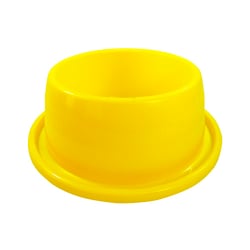 Comedouro Anti Formiga Furacão Pet Amarelo - 1 Unidade