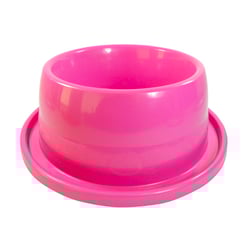 Comedouro Anti Formiga Furacão Pet Rosa Para Cães 350Ml - 1 Unidade - 350 Mililitros