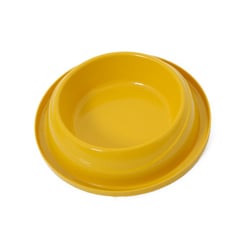 Comedouro Anti Formigas Gatos Alvorada Amarelo Unico