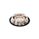 Comedouro Antiderrapante The Pets Inox Decor 350Ml Para Cães - 850 Mililitros - 850 Mililitros