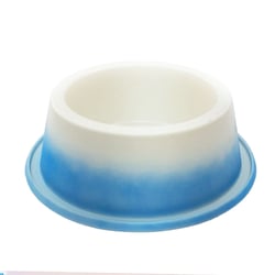 Comedouro Antiformiga Pet Toys Degrade Azul Para Filhotes - 300Ml