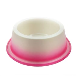 Comedouro Antiformiga Pet Toys Degrade Rosa Para Cães - 1900Ml