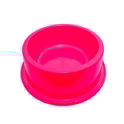 Comedouro Antiformiga Pet Toys Para Cães 1900Ml Rosa Neon - 1 Unidade