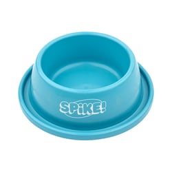 Comedouro Antiformiga Spike Azul 500Ml Para Cães E Gatos - 500 Mililitros