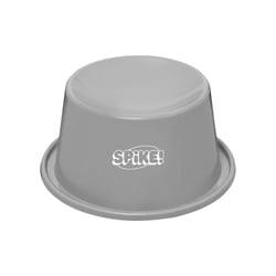 Comedouro Antiformiga Spike Cinza Para Gatos - 1 Unidade