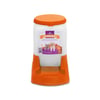 Comedouro Auto Alvorada Laranja Para Cães E Gatos 3,0L - 1 Unidade