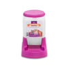 Comedouro Automático Prático Alvorada Para Cães E Gatos 3L - 1 Unidade Rosa
