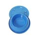 Comedouro Bebedouro Anti-Formigas Alvorada Azul Para Cães E Gatos - Tamanho G - Tamanho G