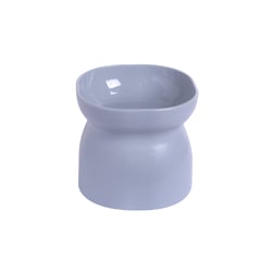 Comedouro Bebedouro Ergonocat Pet Games Cinza Para Gatos