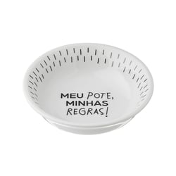 Comedouro Cansei De Ser Gato Meu Pote Minhas Regras - 1 Unidade
