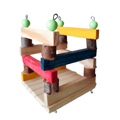 Comedouro Colorido Para Roedores Real Pet P - 1 Unidade