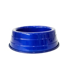 Comedouro Dog Head Alumínio Azul Para Cães 1000Ml - 1 Unidade