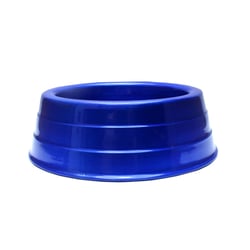 Comedouro Dog Head Alumínio Azul Para Cães Gigantes 3800Ml - 1 Unidade