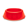 Comedouro Dog Luxo Vermelho 1100Ml Para Cachorros