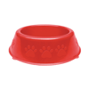 Comedouro Dog Patinhas 2750Ml Vermelho - 1 Unidade Para Cachorros
