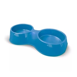 Comedouro Duplo Furacão Pet Para Cães 1100Ml - 1 Unidade