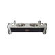 Comedouro Duplo Hello Pet Doggie Preto Para Cachorros - Tamanho G - Tamanho G