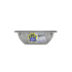 Comedouro Duplo Royale Para Cães Alumínio 450Ml - 1 Unidade - 450 Mililitros