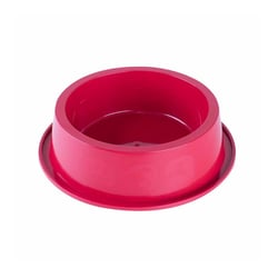 Comedouro Durapets Anti Formigas Vermelho Para Gatos 200Ml
