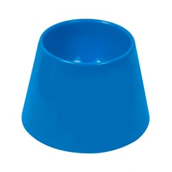 Comedouro E Bebedouro Alto Pet Games Azul Para Cães - 1 Unidade - Tamanho P