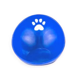 Comedouro E Bebedouro Truqys Pets Design Inclinado Azul 2L - Kit