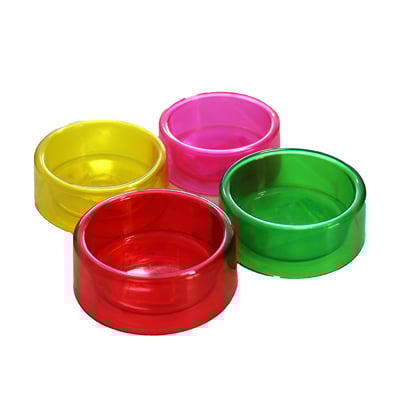 Comedouro e Bebedouro Tudo Pet Luxo 80ml - Cores Sortidas