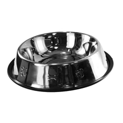Comedouro Em Aco Inox Com Capacidade Para 960Ml P/ Caes