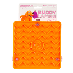 Comedouro Funcional Lento Buddy Lambe Ondas Para Cães E Gatos - 1 Unidades