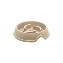 Comedouro Furacão Pet Coma Melhor Bege - 1 Unidade