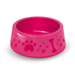 Comedouro Furacão Pet Paris Nº2 Rosa - 850Ml