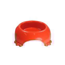 Comedouro Furacão Pet Pata 290Ml Vermelho